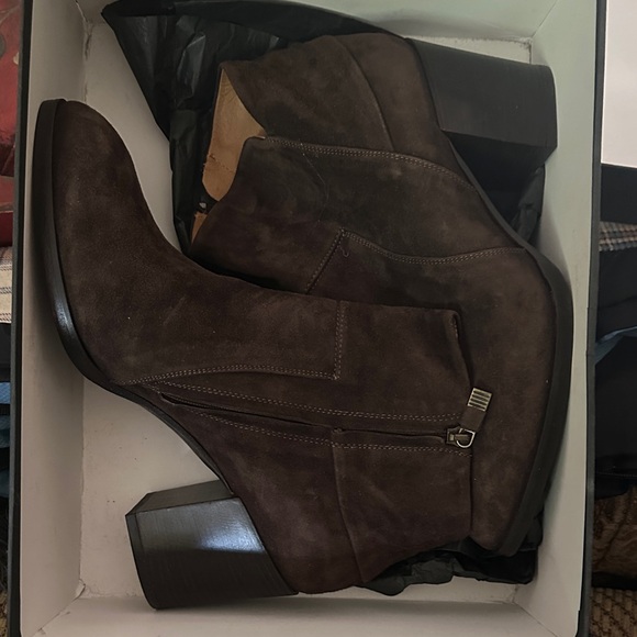 Alberto Fermani suede Gaia Ankle Boots - Picture 1 of 7